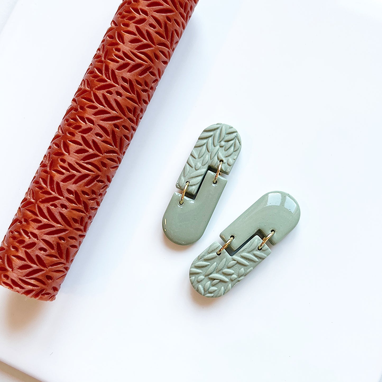 Structuurroller bladpatroon