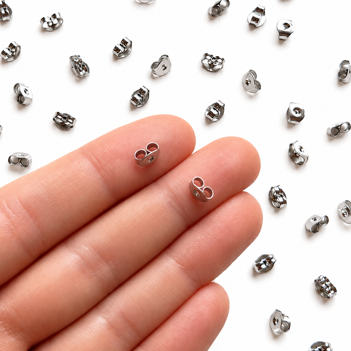 Vlinderslotjes zilver