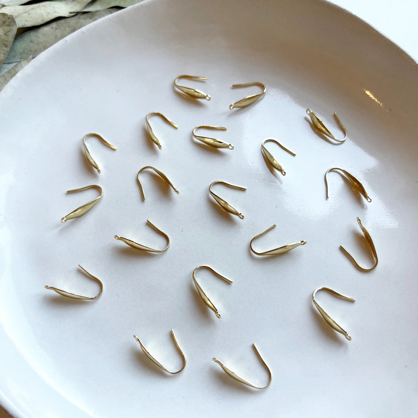 Oorbelhaakjes goud