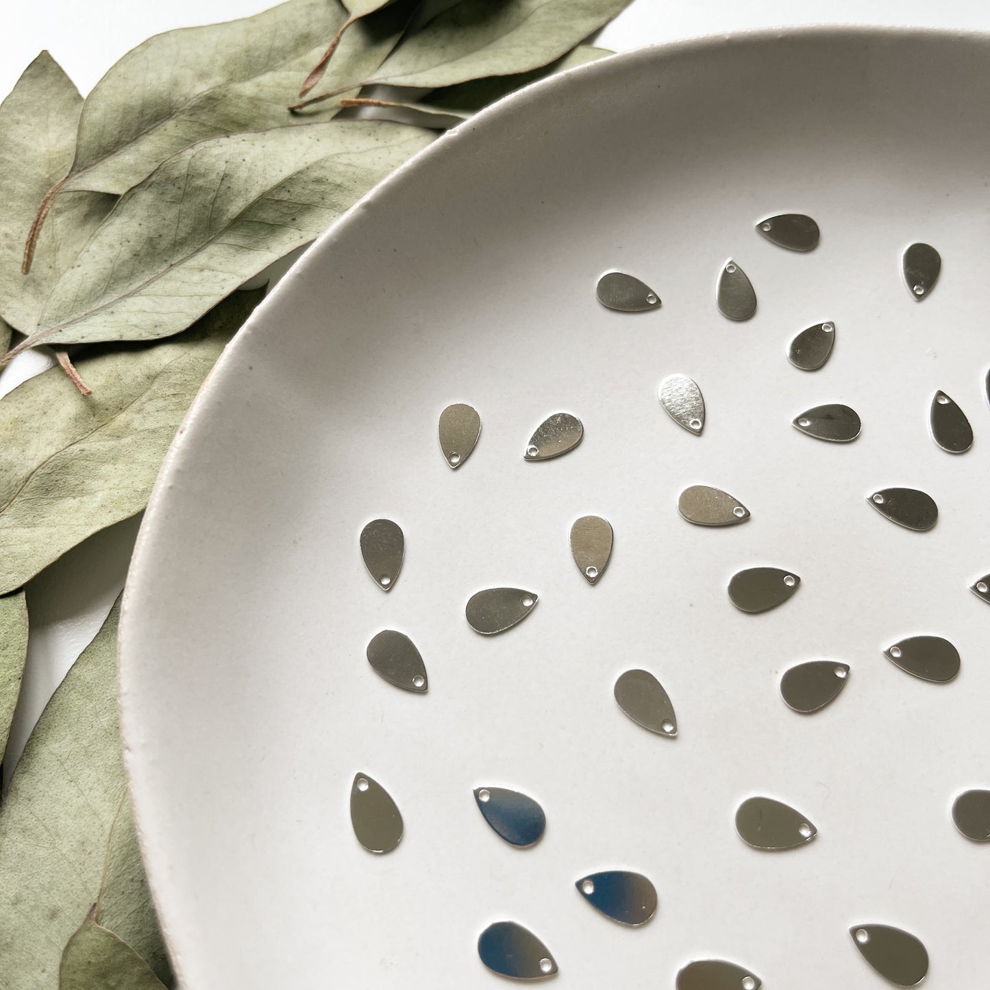 Hanger druppel zilver