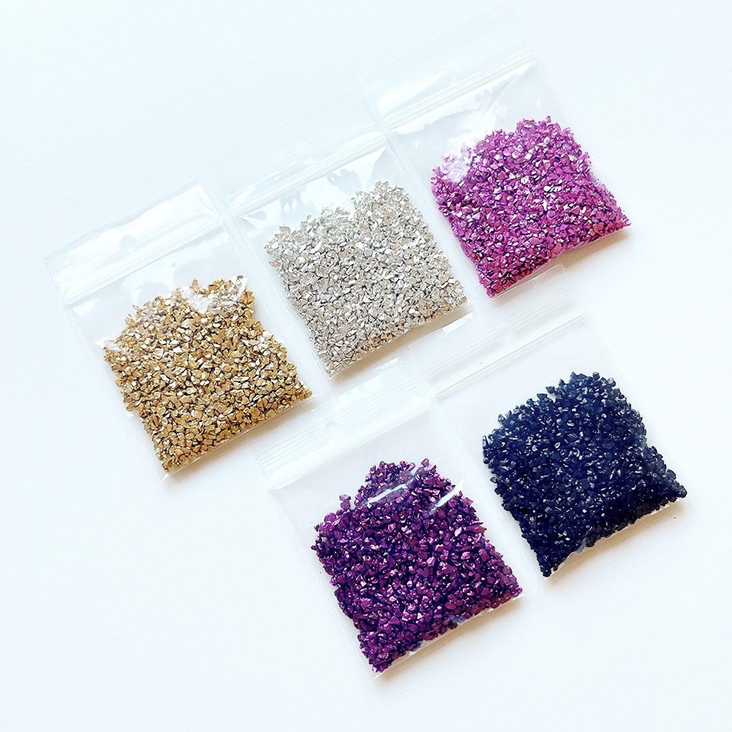 Crushed glass