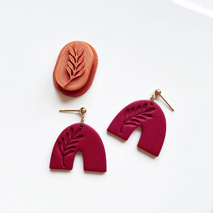 Stempel blaadje variant 2