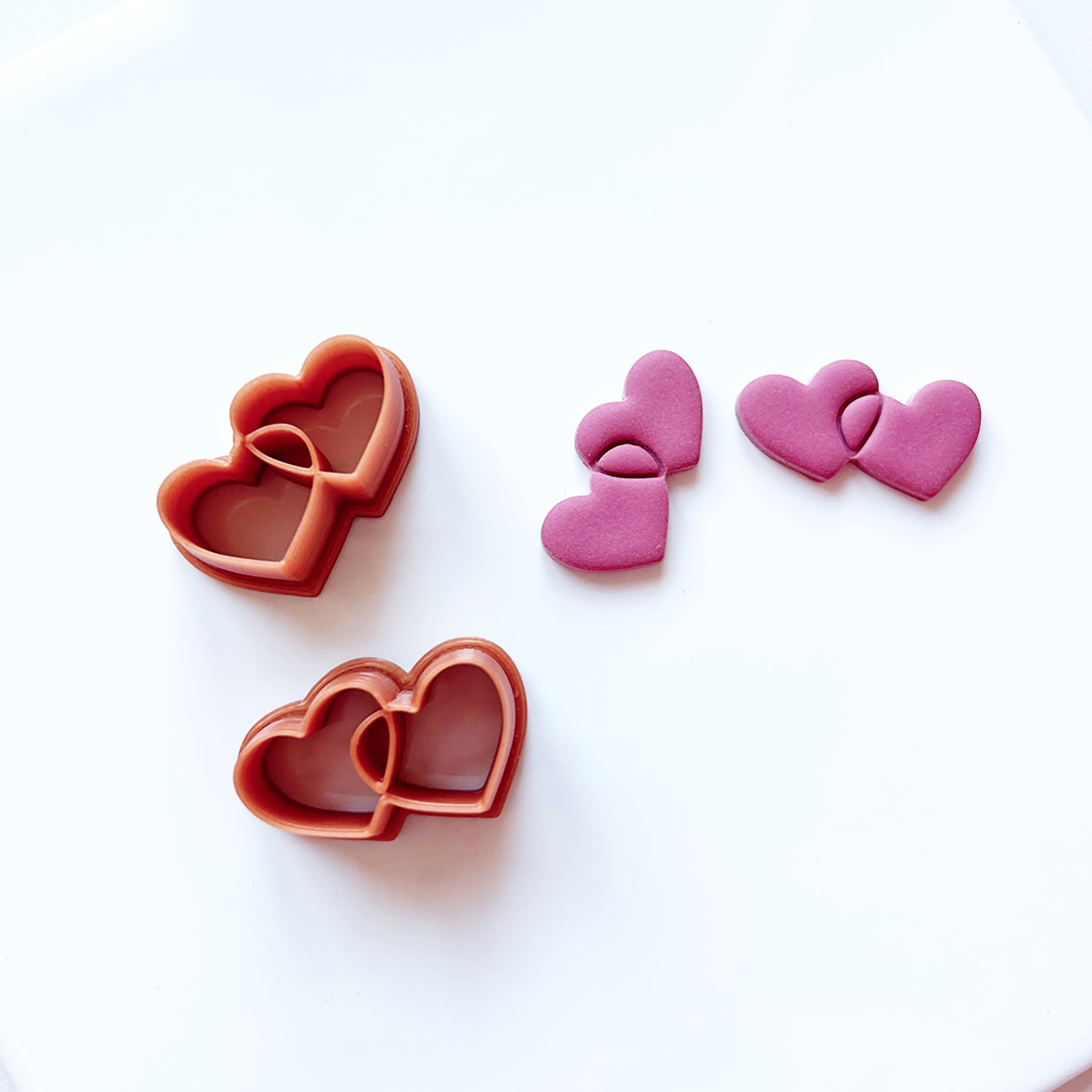 Hartjes in elkaar cutter