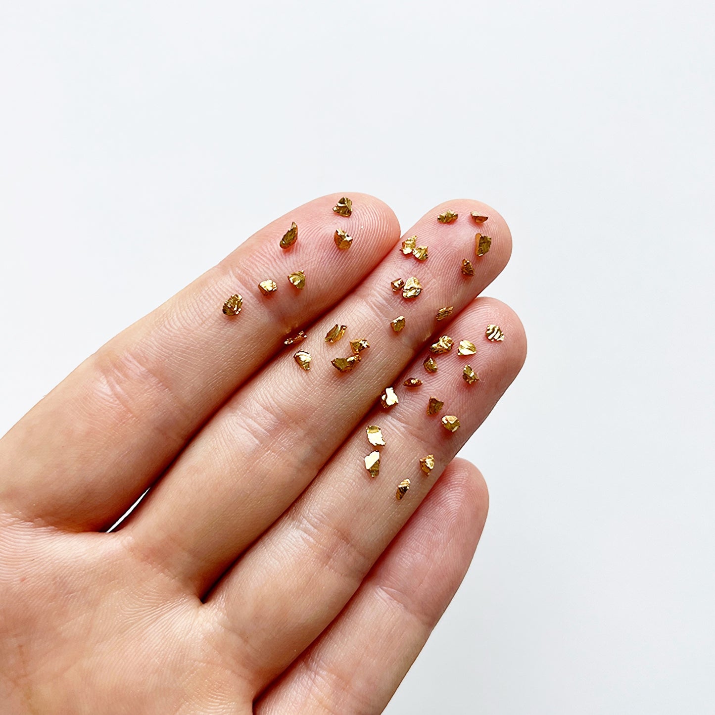 Crushed glass