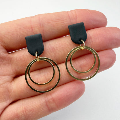 Hanger ring goud 20 mm