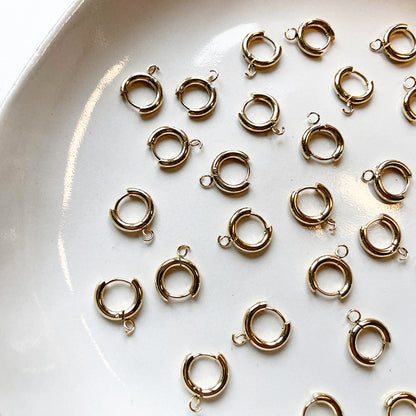 Hoops 13 mm met ringetje