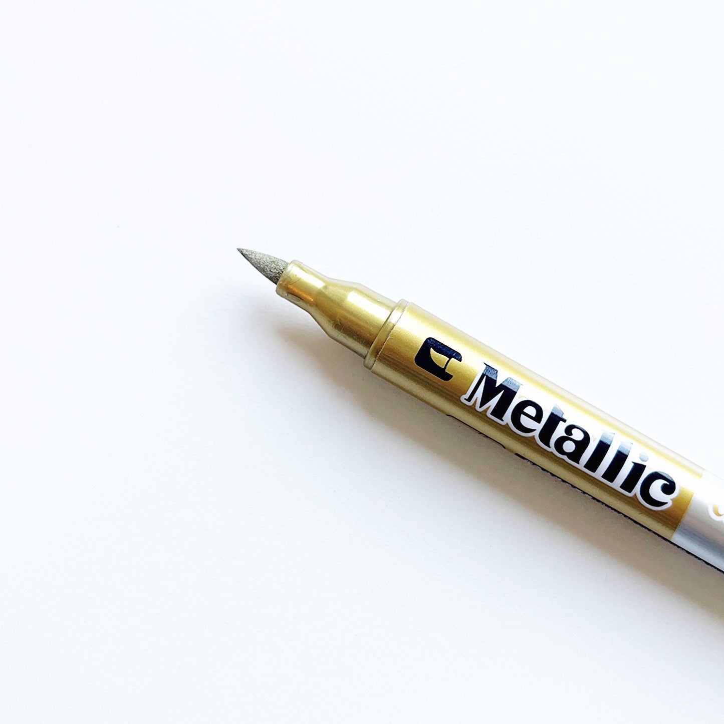 Acryl stift goud en zilver