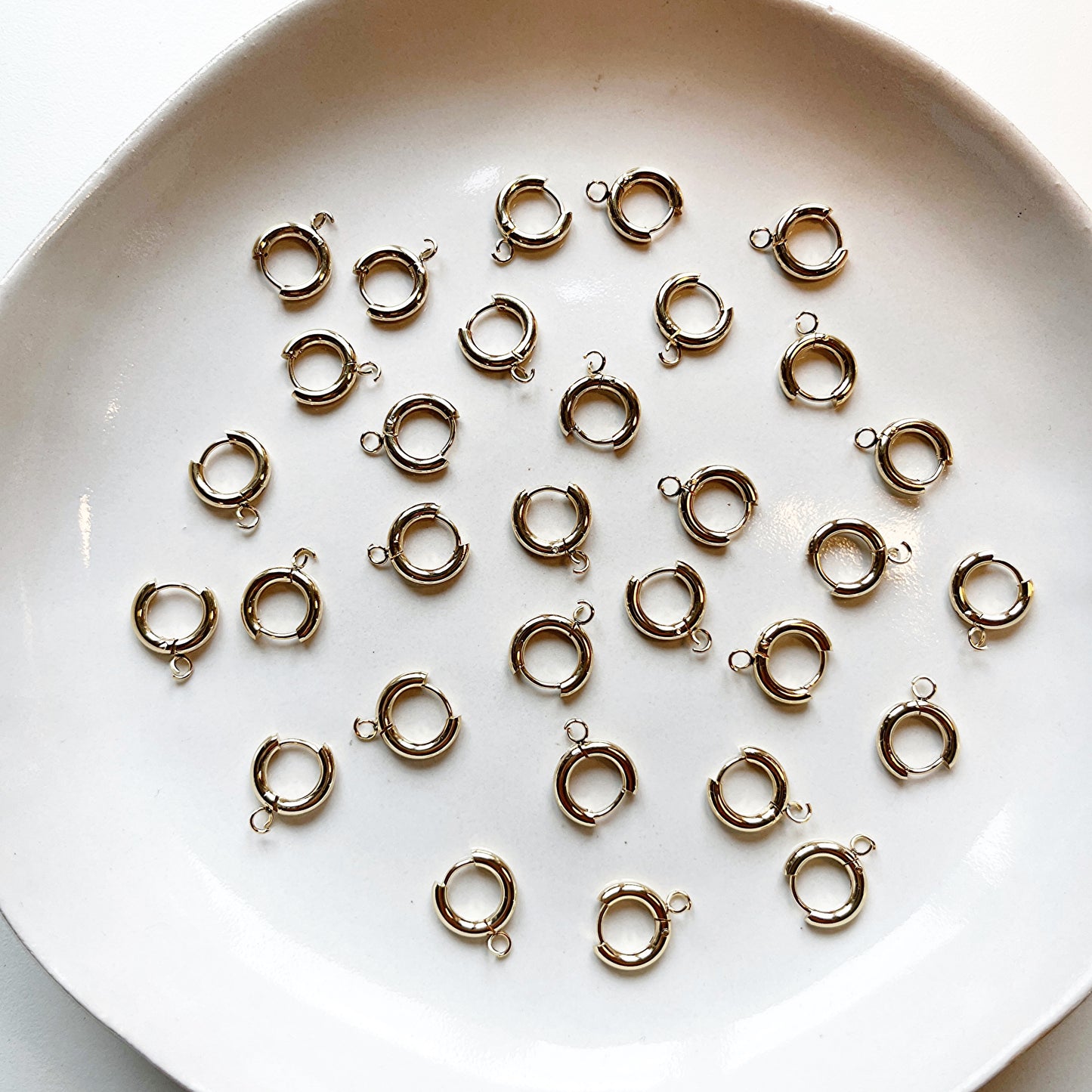 Hoops 13 mm met ringetje