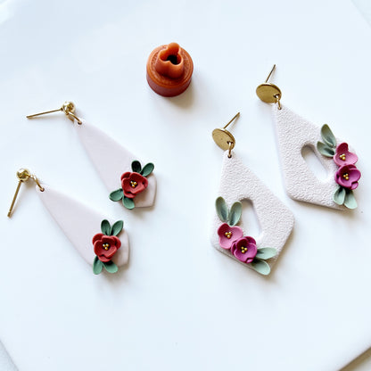 Voordeelset flower microcutter drie- en vijfvormig