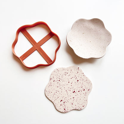 Cutter voor schaaltje of onderlegger