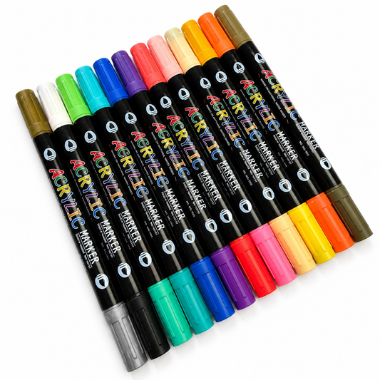 Acrylverf pennen 24 kleuren