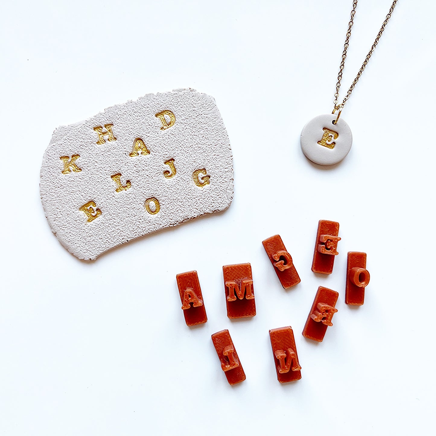 Letter stempels
