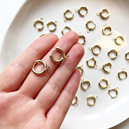 Hoops 13 mm met ringetje