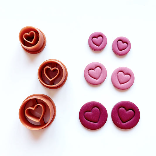 Cirkel met hartje cutter