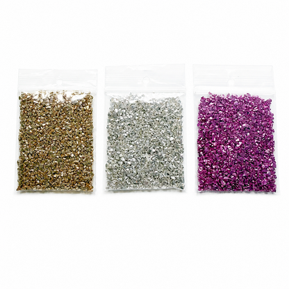 Crushed glass