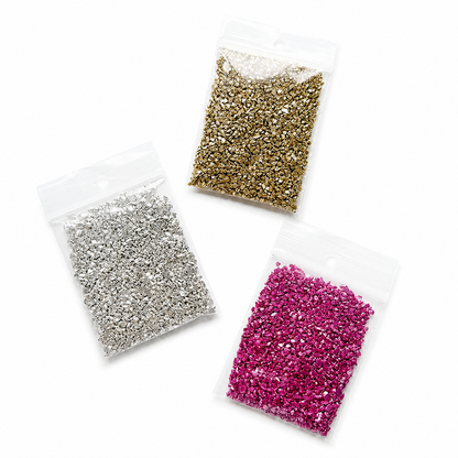 Crushed glass