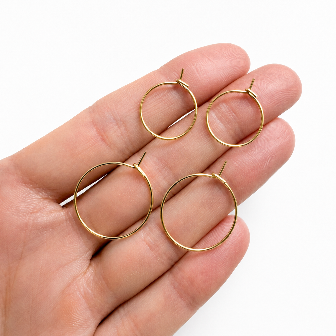Oorring goud