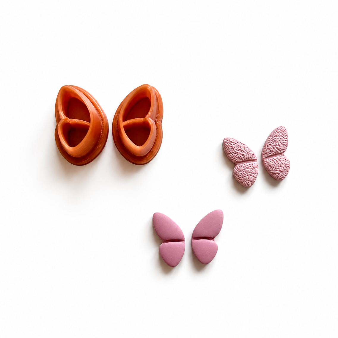 Vlinder cutter gespiegeld