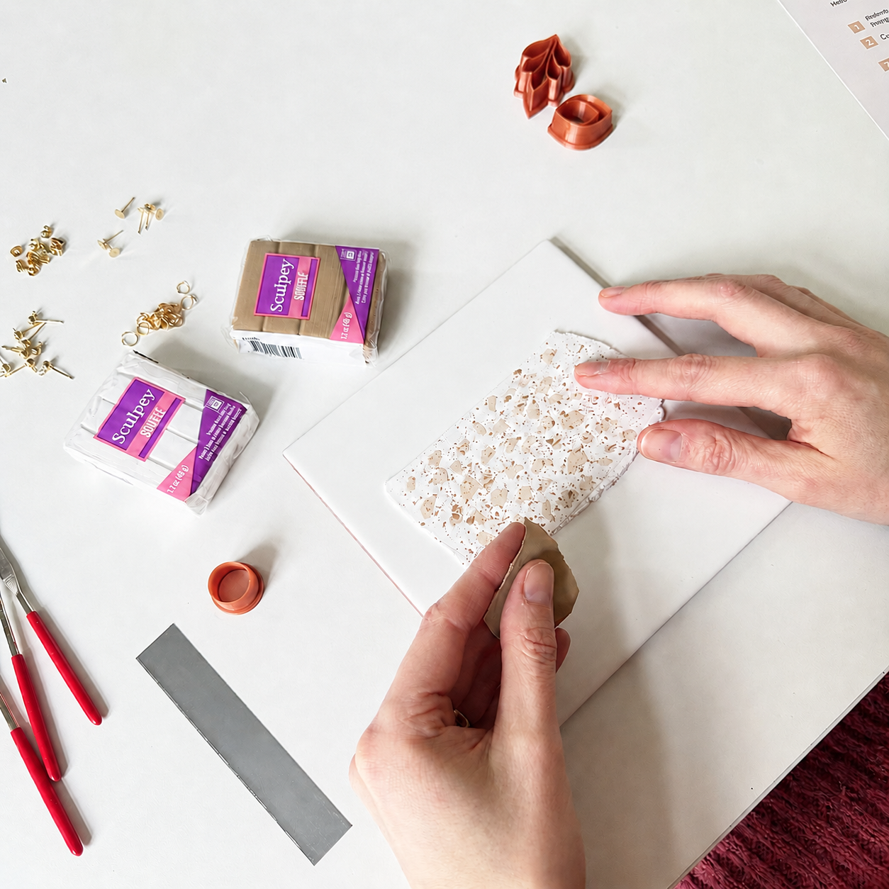 Kit de démarrage pour boucles d'oreilles
