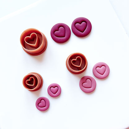 Cirkel met hartje cutter