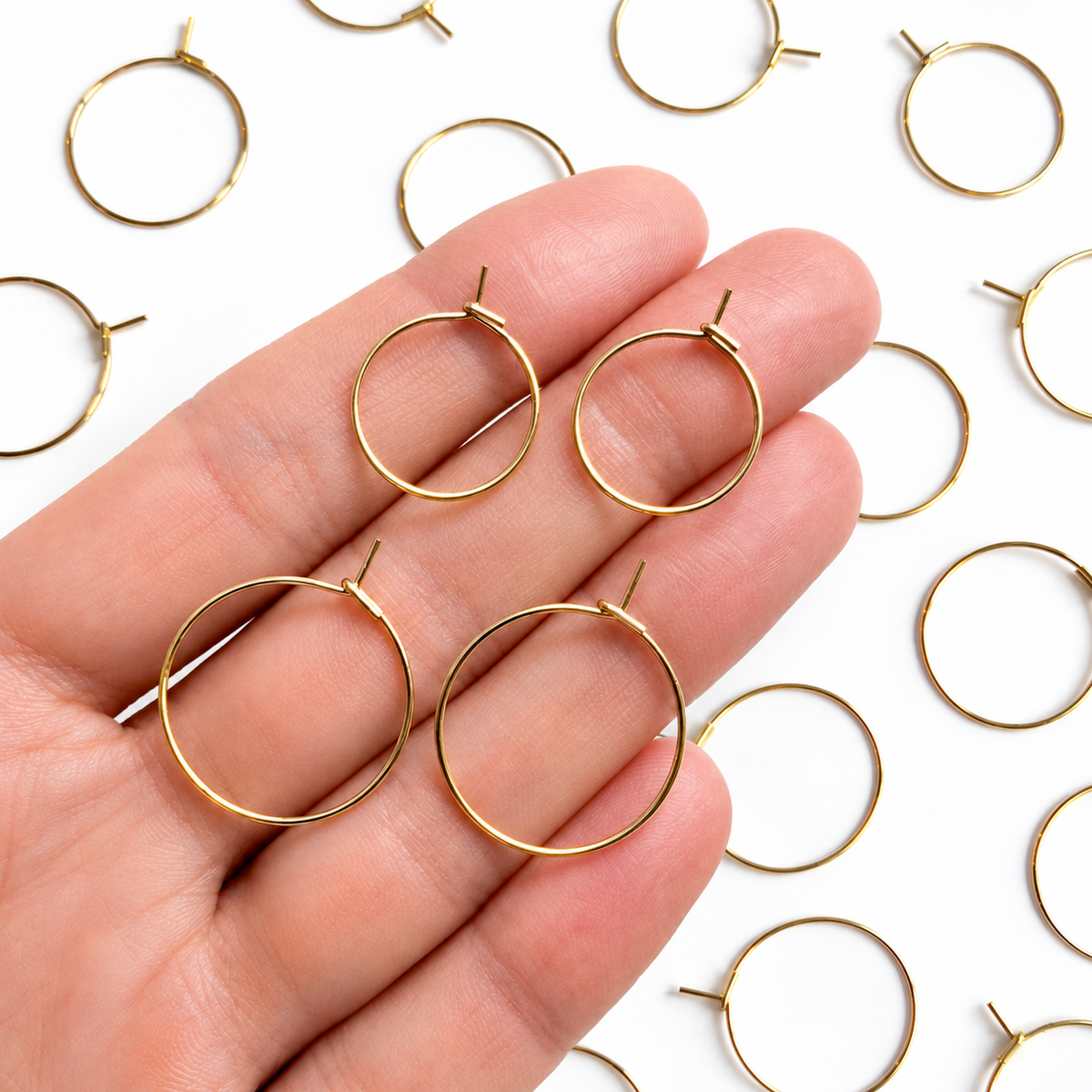 Oorring goud