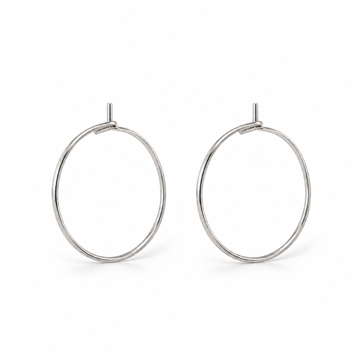 Oorring zilver