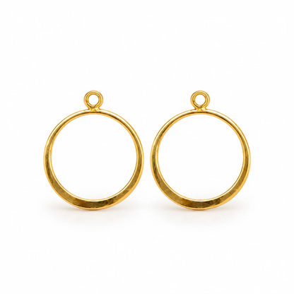 Hanger ring goud