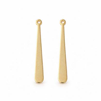 Hanger smalle kegel goud