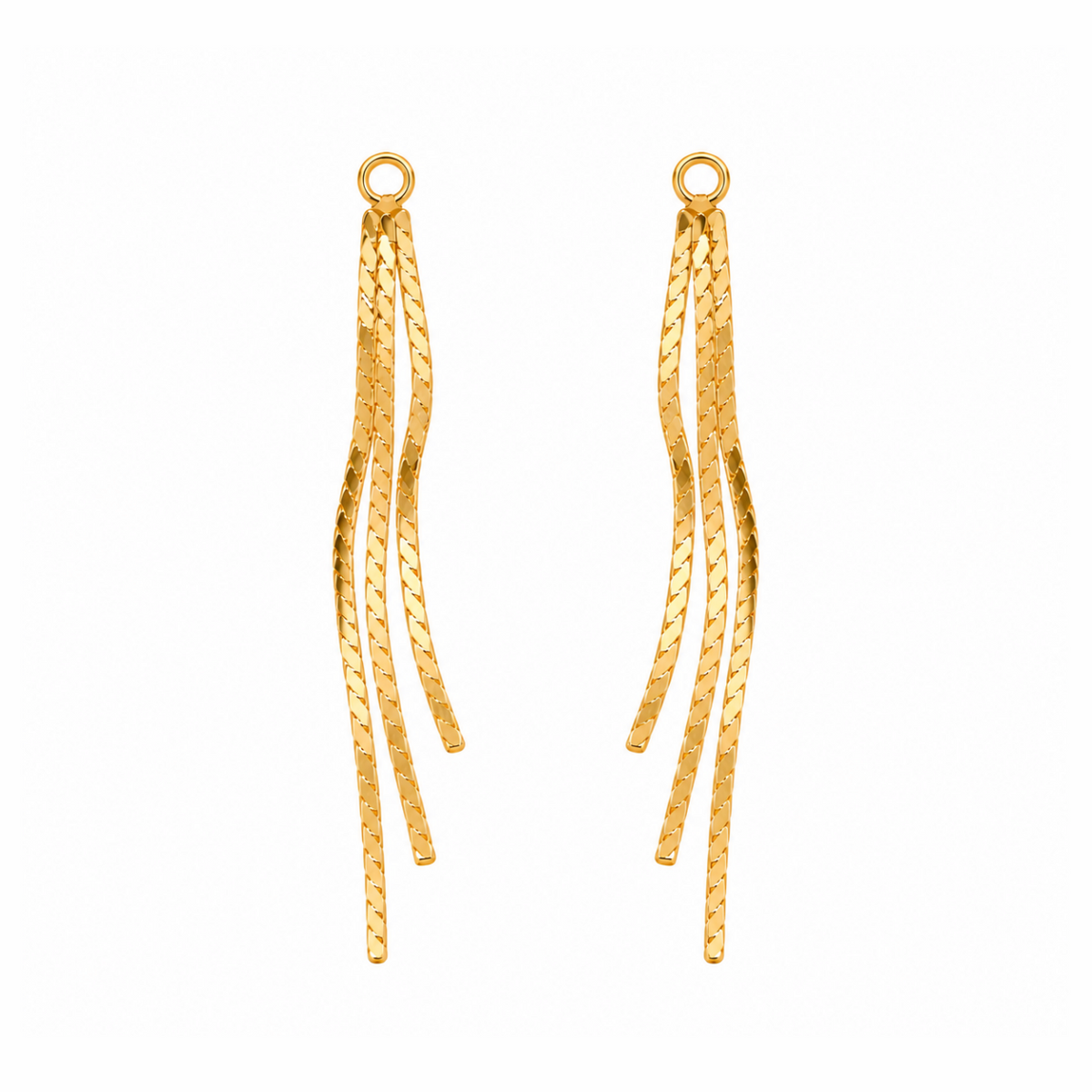Hanger gouden slierten
