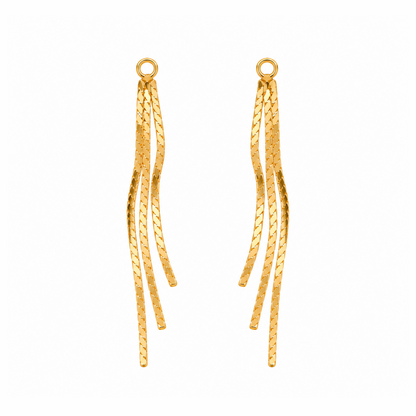 Hanger gouden slierten