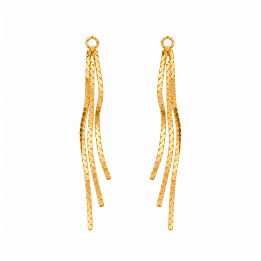 Hanger gouden slierten