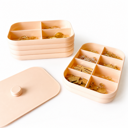Juwelenorganizer voor het overzichtelijk bewaren van juwelen en juwelenonderdelen.