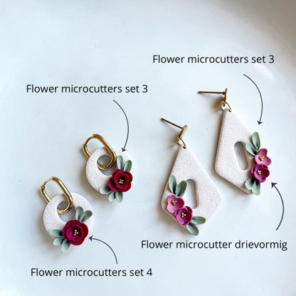 Flower microcutters set 3