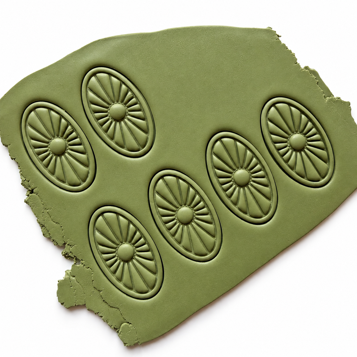 Mara cutter in polymeerklei gedrukt
