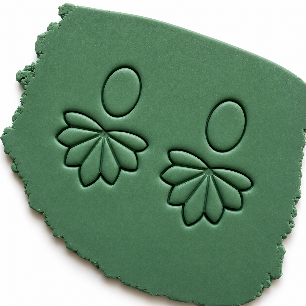 Nova cutter in polymeerklei gedrukt