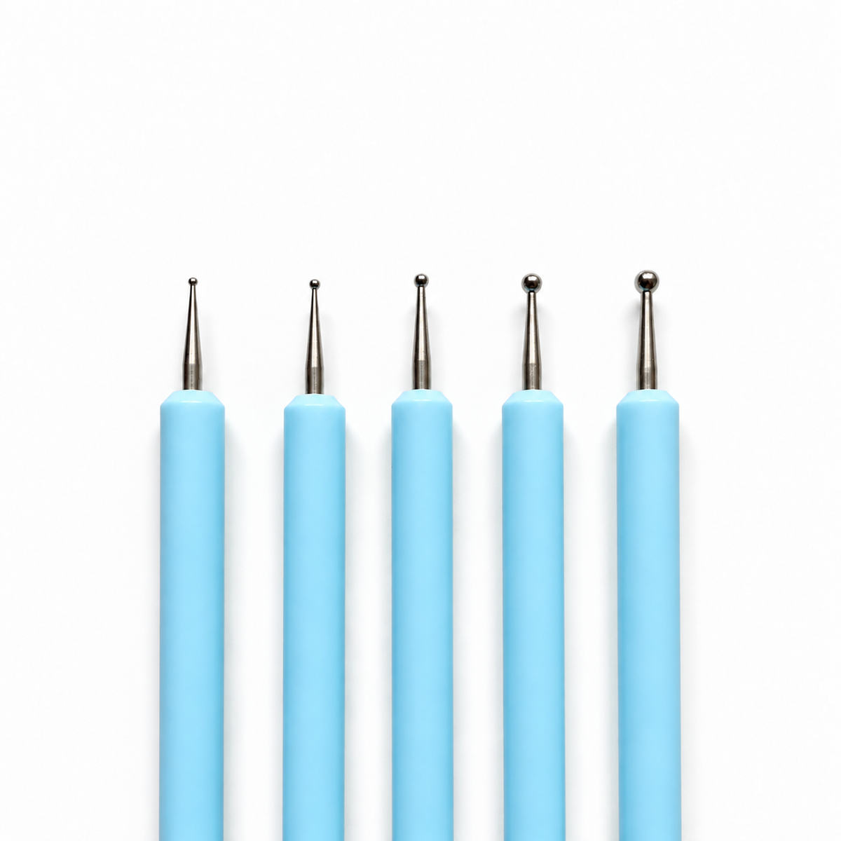 Dotting tools voor het vormgeven en verfijnen van polymeerklei.