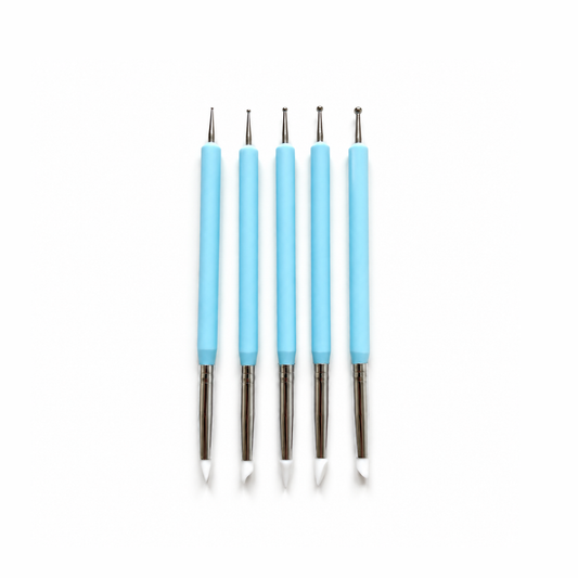 Siliconen en dotting tools voor resin en het vormgeven en verfijnen van polymeerklei.