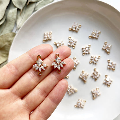 Connector bloem glas