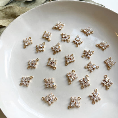 Connector bloem glas