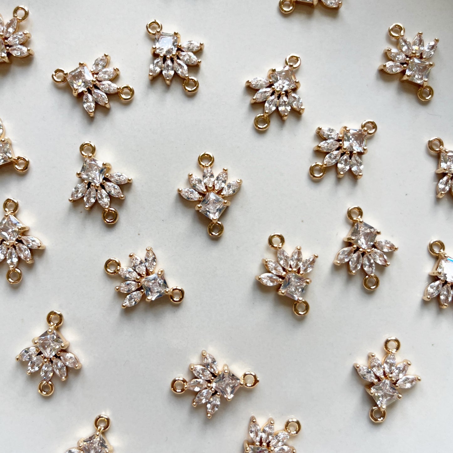 Connector bloem glas