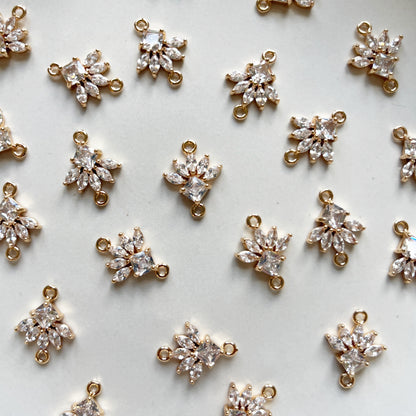 Connector bloem glas